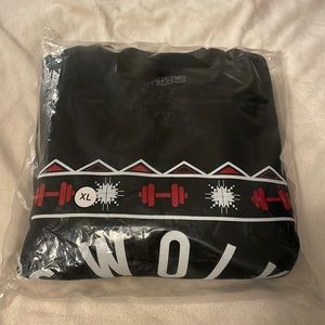 Bro Science NWT Swoly Night Christmas Sweater